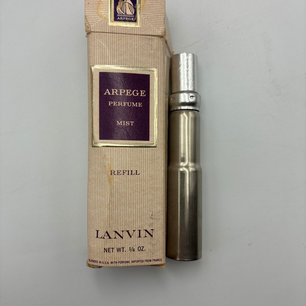 Vintage Lanvin Arpege Perfume Mist Refill 1/4 oz Charles of the Ritz No. 885 Box